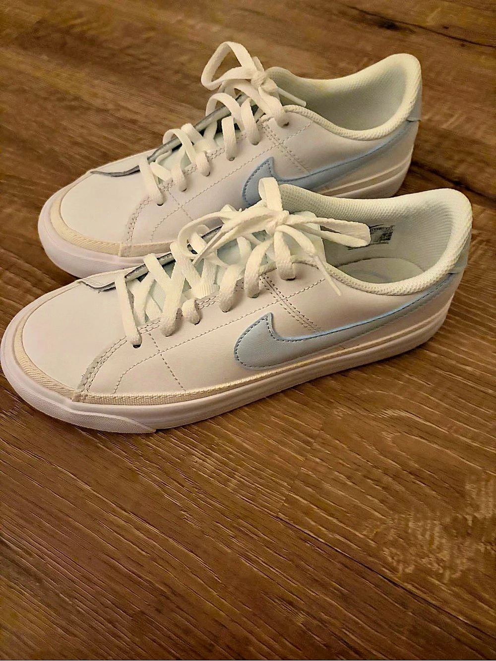 Nike Blazer Low '77 Vintage White & Blue Sneakers